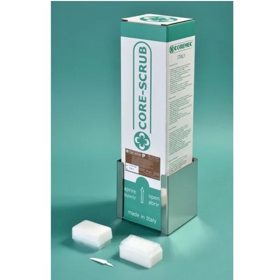 High quality Italian 20 ml. PVP Iodine 7,5%  with Nail Cleaner Surgical Scrub Brush Sponge