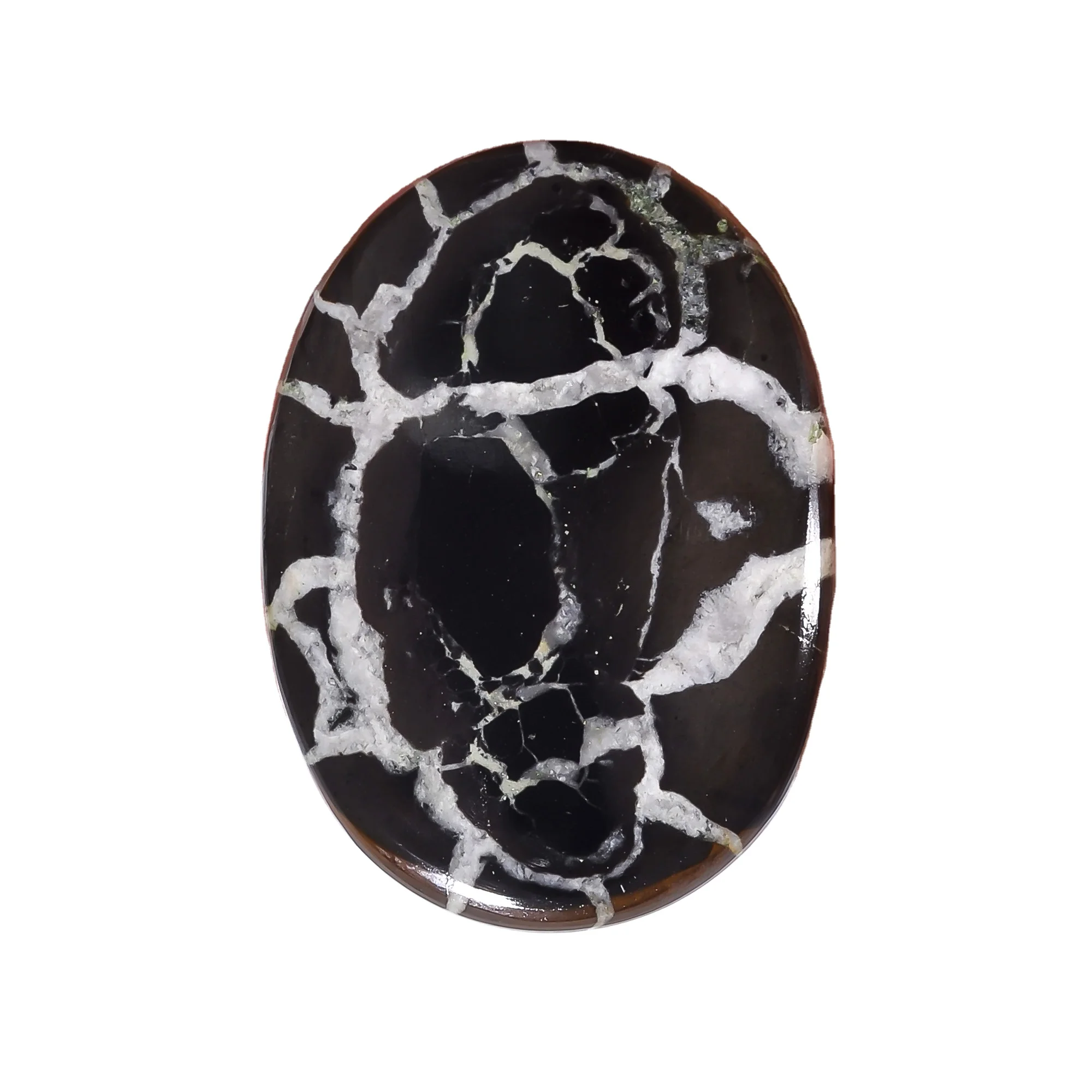 Высшее качество, 100% натуральный септарийский гронат, овальная форма, кабошон, свободный драгоценный камень для изготовления ювелирных изделий 58 Ct. 36X26X6