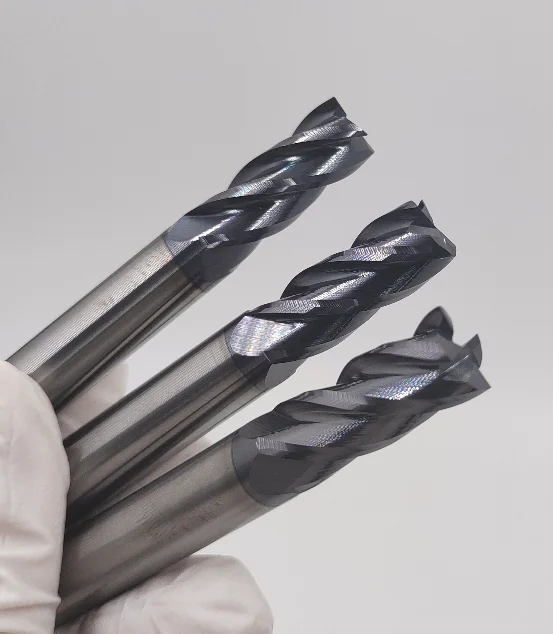 Four flutes Flat end mills (50HRC)