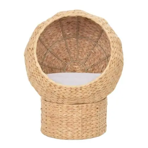 Оптовая продажа дом для домашних животных с водяным Гиацинтом из натурального материала Вьетнама кровать 0084947900124