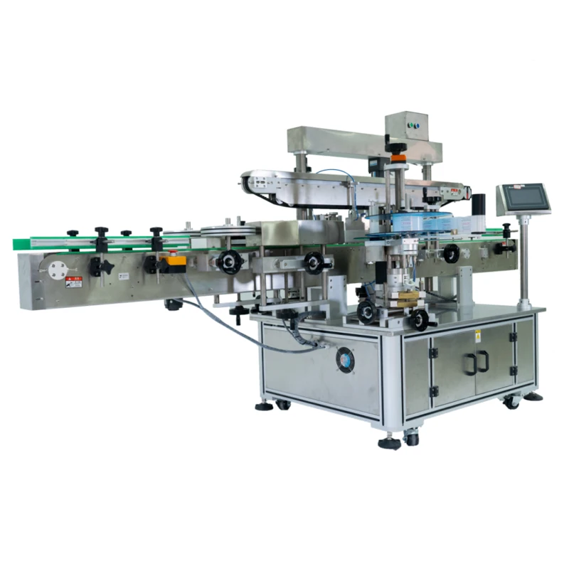 automatic round bottle labeling label making machine square bottles