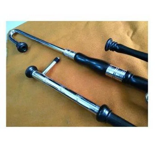 SI - ABW ирландский UILLEANN комплект половинчатой трубы (BLACKWOOD)