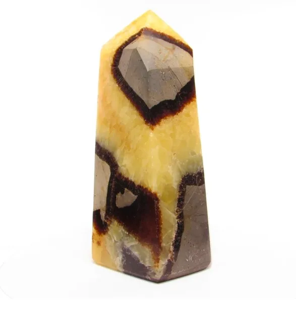 Septarian   crystal  Tower Points |  wholesale  Polished Healing Crystal Point Energy Quartz Tower Obelisk  Wand for decor