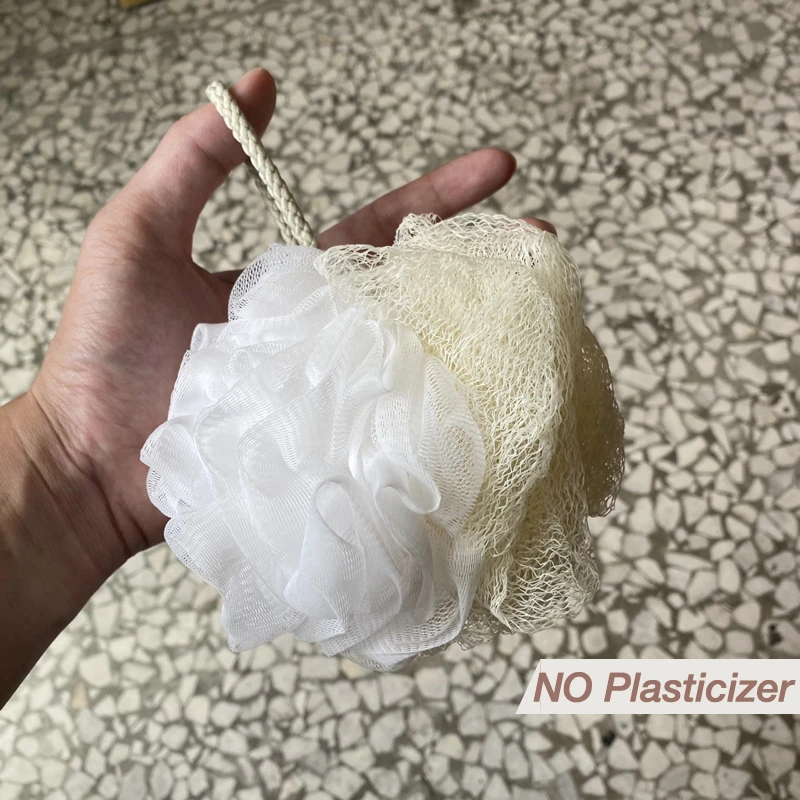 Coarse mixed Soft Texture Bath Shower Ball, Bath Shower Sponge, Body Scrubber Exfoliating