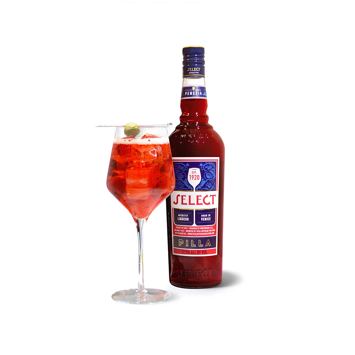 Премиальный итальянский аперитив для приготовления Spritz специальный флакон из