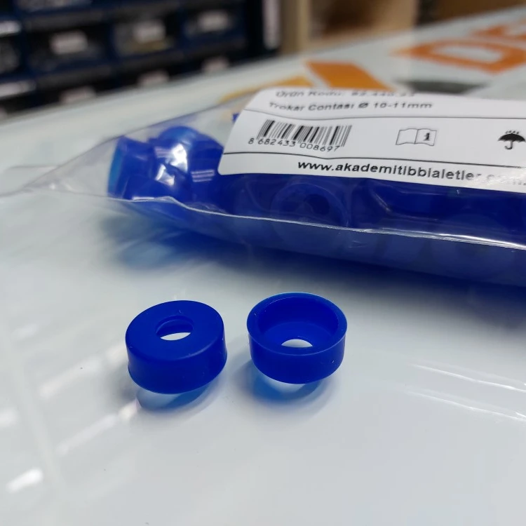 Trocar valve 100 Pcs surgical instrument Trocar Cannula Seal Plastic Trocar Washer 5 mm 10 mm Surgical Instrument