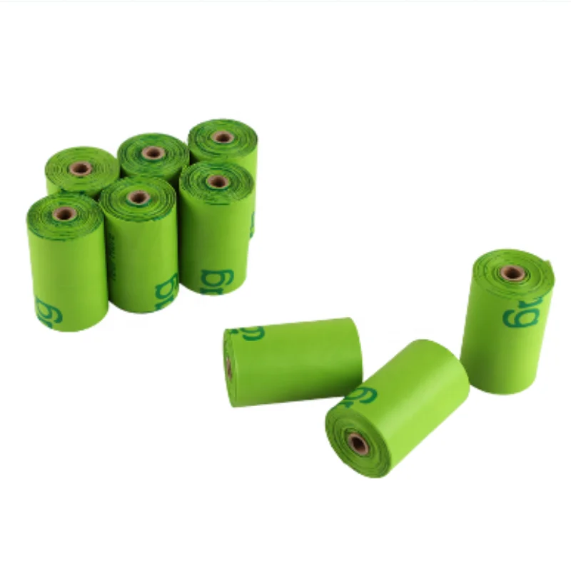 23*33mm EPI dog poop bags biodegradable compostable dog poop bags The dog for a walk one-time  poo bag