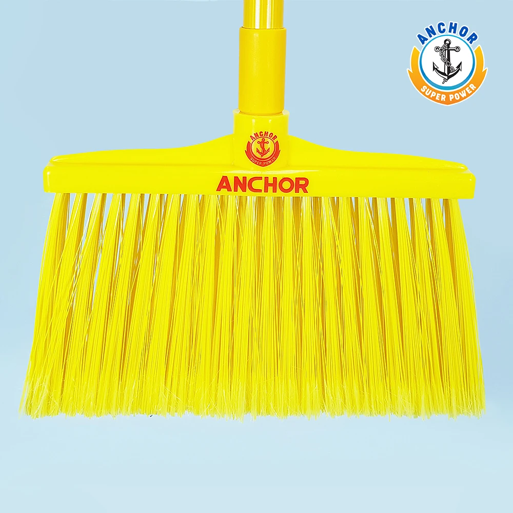 Anchor Floor Sweeper with Long Steel Handle Wet Floor From Thailand