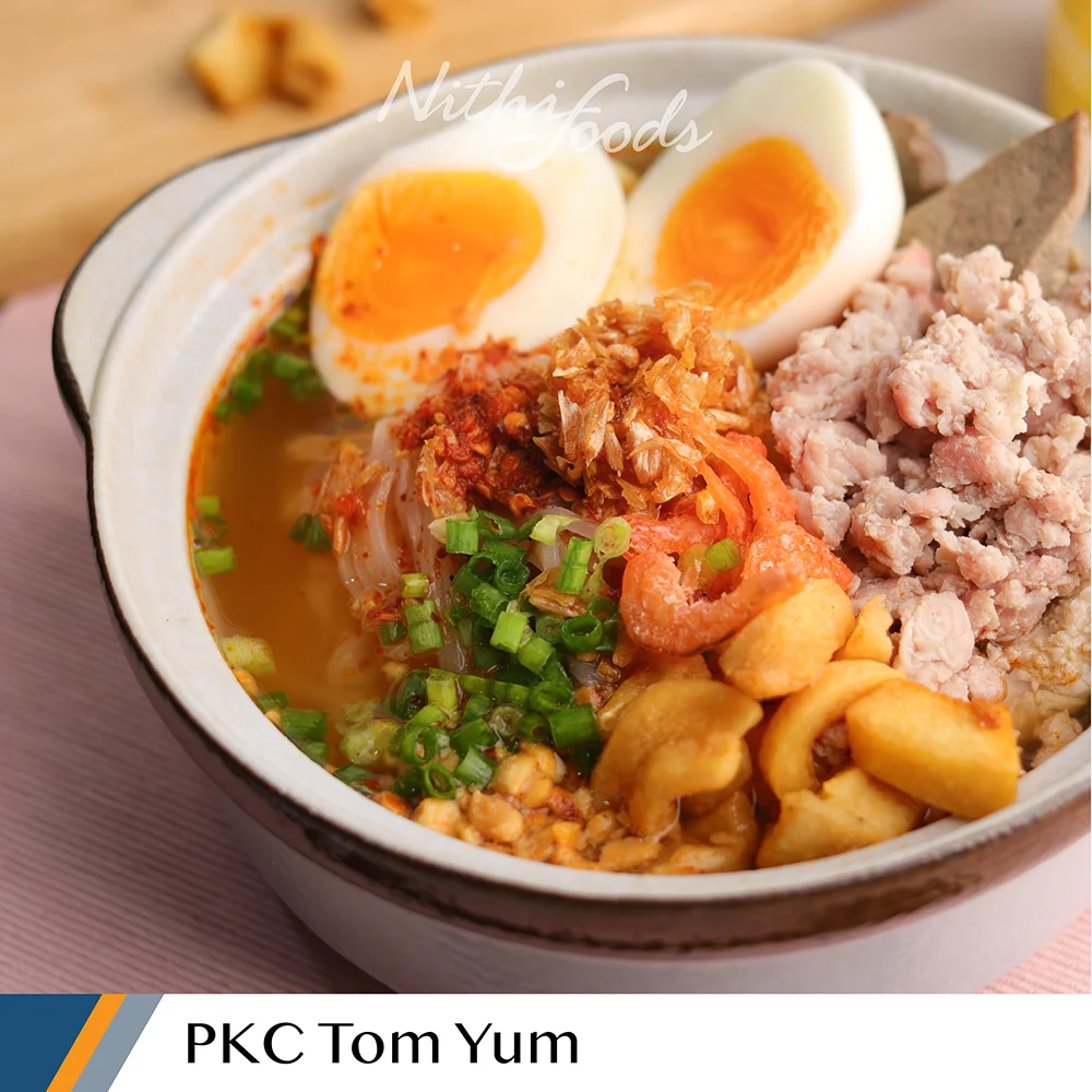 Тайский пряный том Ням смешанный порошок приправ без искусственного цвета из Таиланда