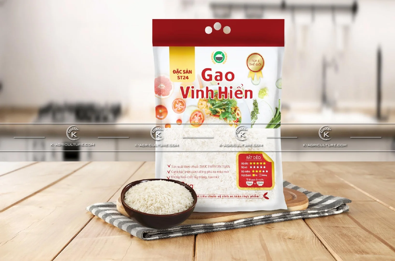 Hot Sales 2021 High Grade Rice For Exporting Vietnam Long Grain White Rice OM5451 K-Agriculture