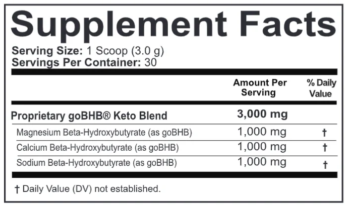 Keto BHB Powder 90 Gm Weight Loss Boosted Sports Supplements Premium Fat Burner Rain Valley Immune Support Made in USA