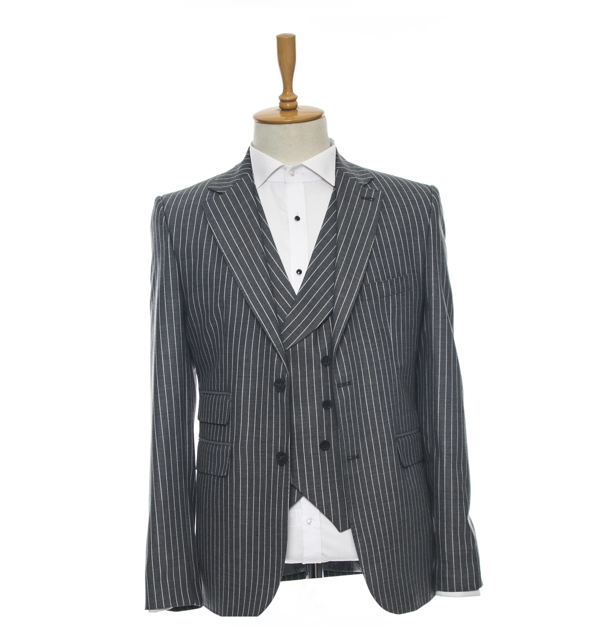3 Piece Gray High Quality Turkish Men Suit