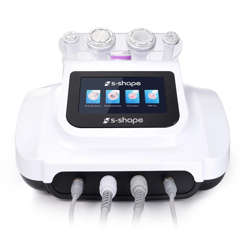 hot sale S shape multifunction Skin Personal body contouring machine cavitation 30k ultrasonic cavitation slimming machine