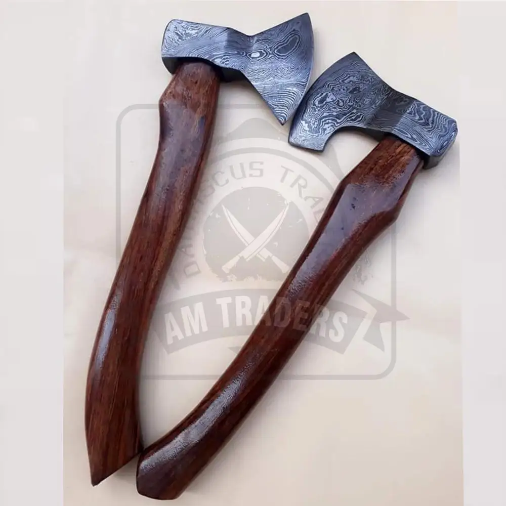 Custom HandForged Damascus Steel Axe DT-18-SK1063