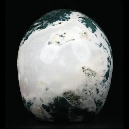 Mr Skull Wholesale Crystals 5 inches Green Moss Agate Skulls Large  Home Crystal Decor   Natural Gemstone Crystal