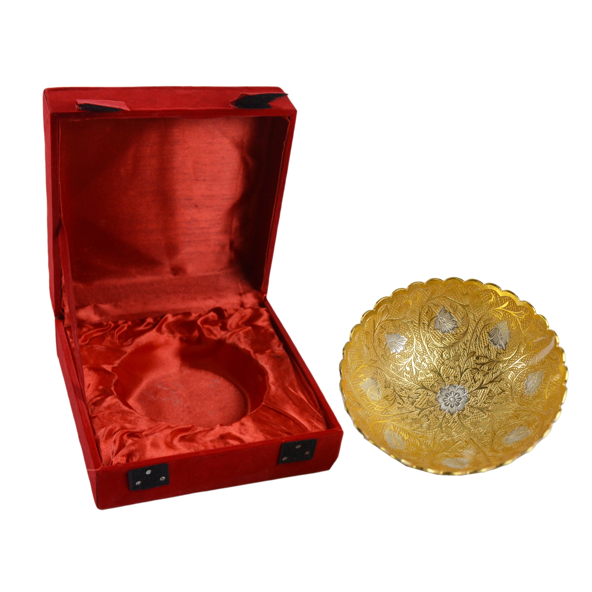 Полностью латунная металлическая миска лучшая для настольных отелей домашний декоративный обеденный стол подающая Золотая еды