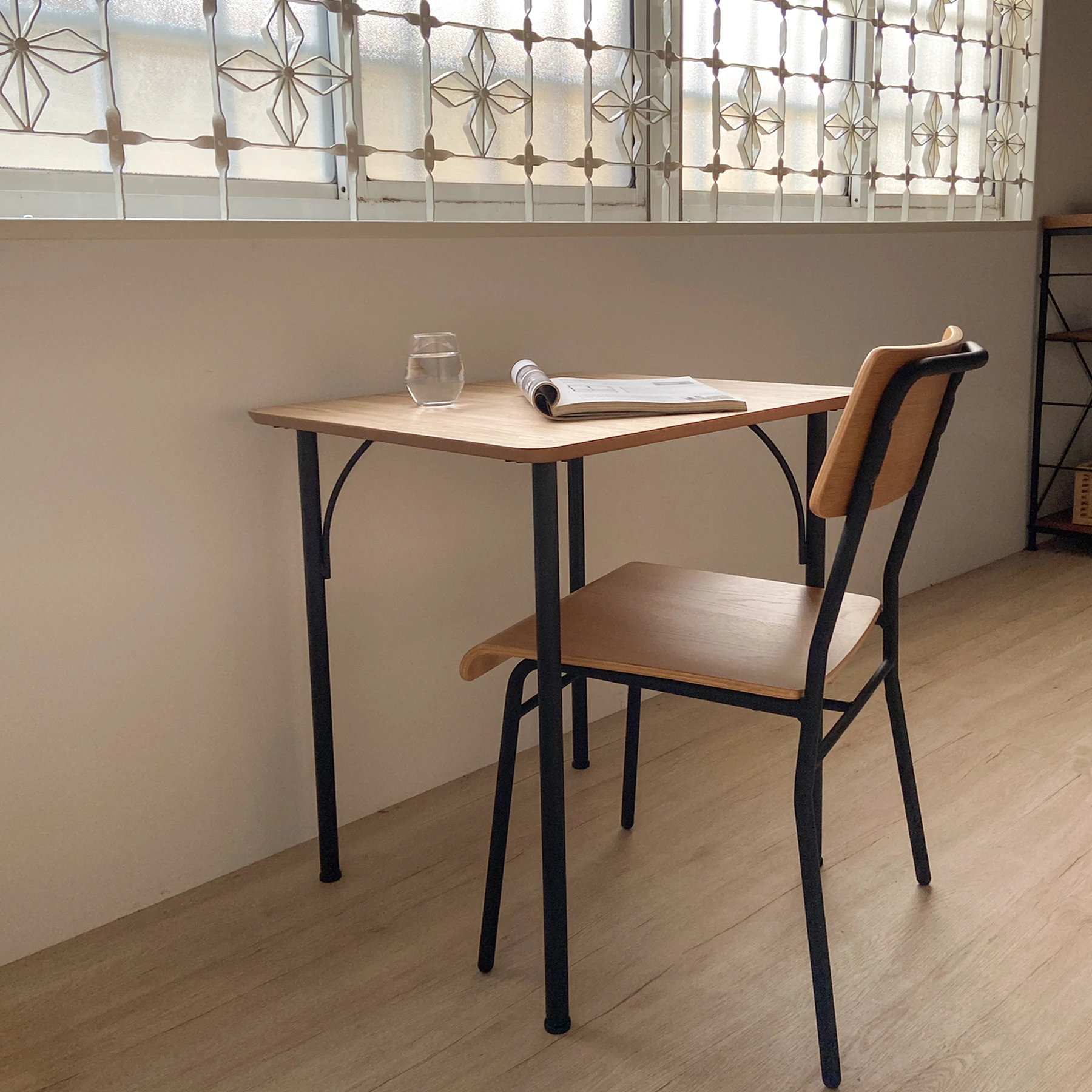 Dining Room Furniture For Home Two Seater Wooden Top Dining Table