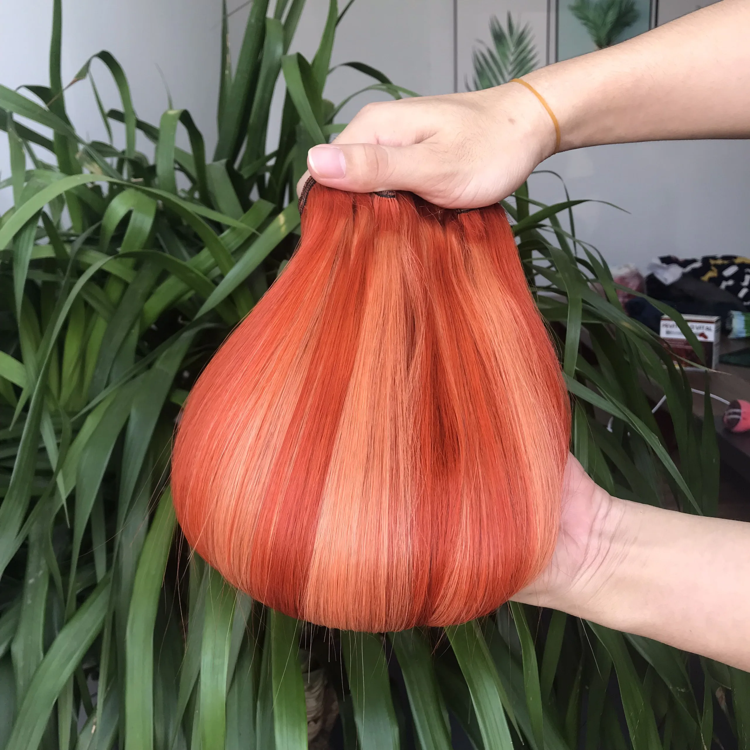 Вьетнамские необработанные натуральные волосы с выравненной кутикулой хайлайтер цветные прямые человеческие высококачественные пучки волос класса 12 А