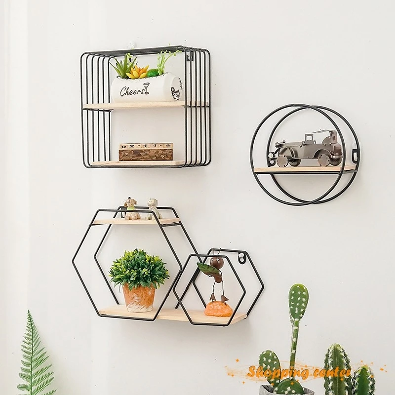 Wholesale Decorative Home Furniture Metal Decorative Floating Wall Shelf from Vietnam Best Supplier