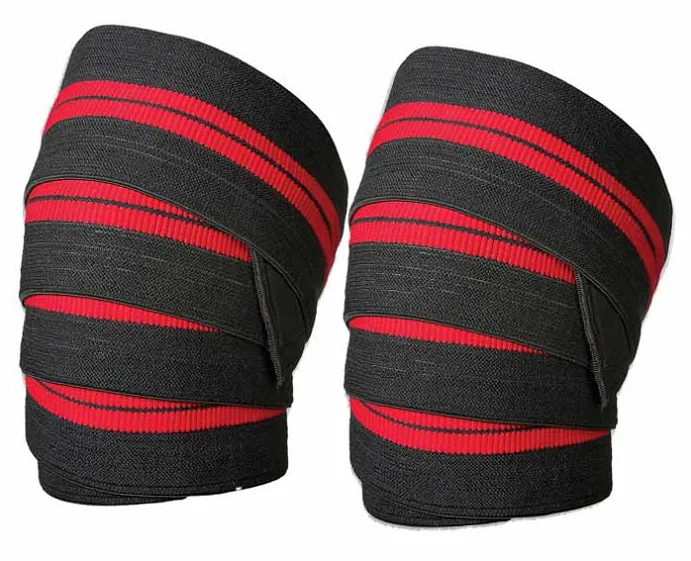 Hot seller Amazo Heavy Duty Fitness Weightlifting Knee wrap sports and fitness