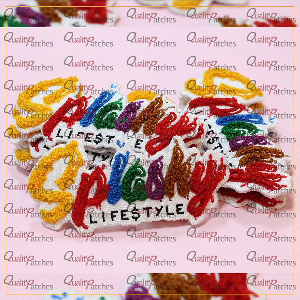 Качественные нашивки из шенилла, изготовленные в Пакистане, поставщик нашивок