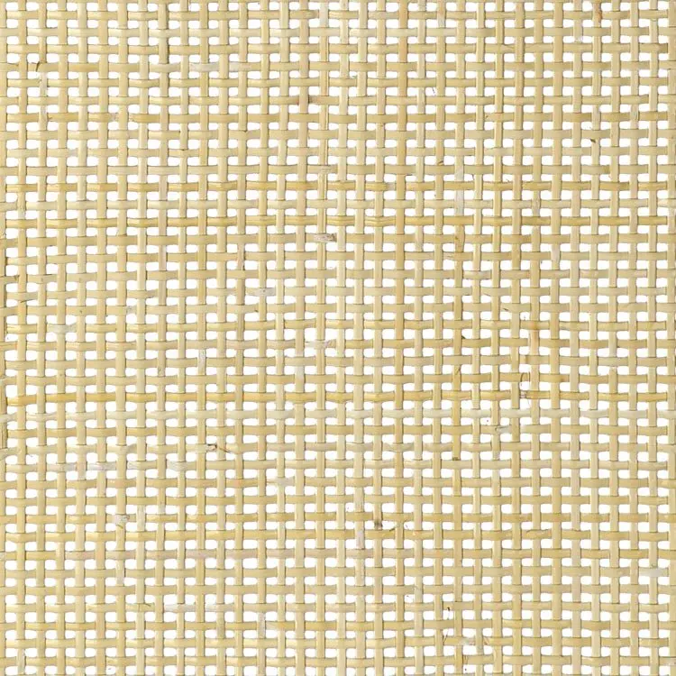 1/2 Open Weaving Mesh Raw Rattan Cane Webbing Materials/ Bleached Cane. Angelina +84327746158 99 Gold