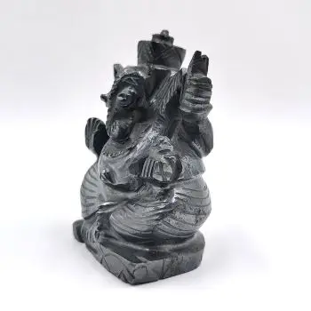 2022 New Design Hematite Ganesh Resin Hindu God Ganapati Small Ganesha Lord  Ganesh Idol Statue Ganesha