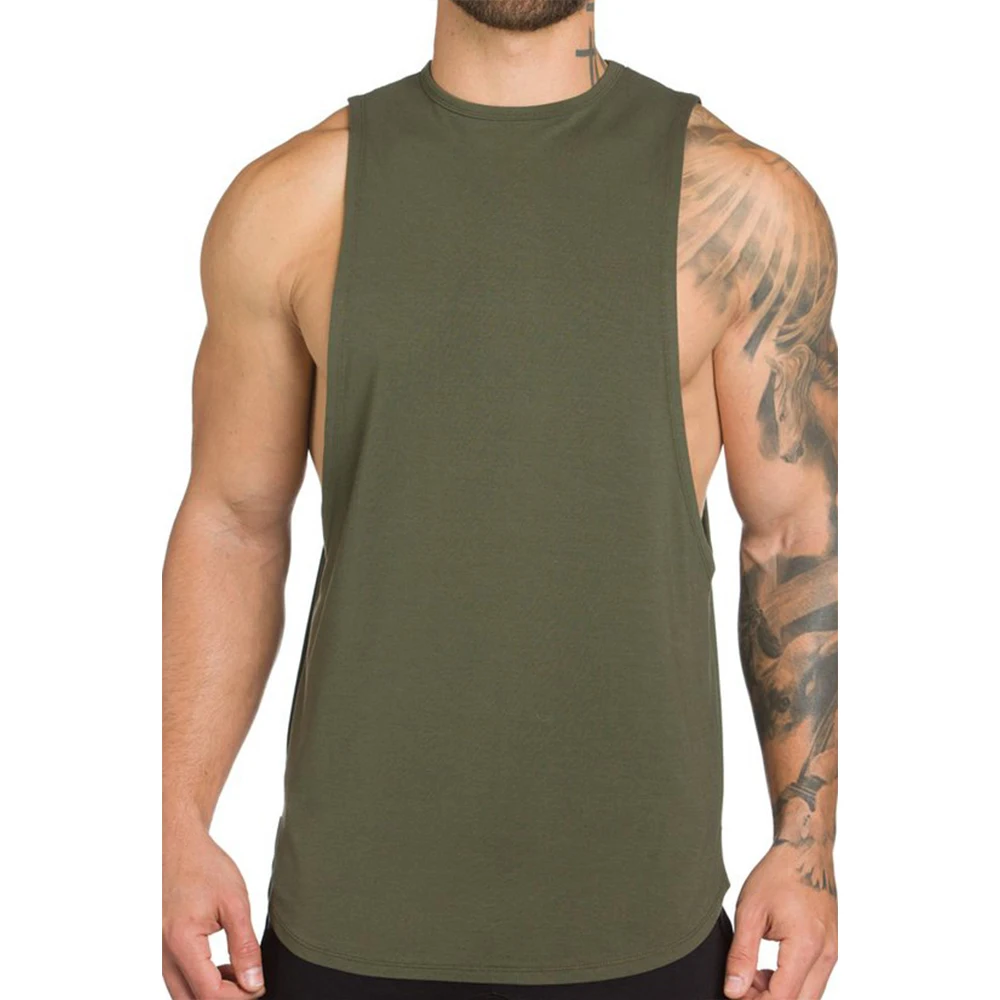 Factory Manufacturer Best Quality Men Summer Tank Tops Best Price Body Building Summer Tank Tops