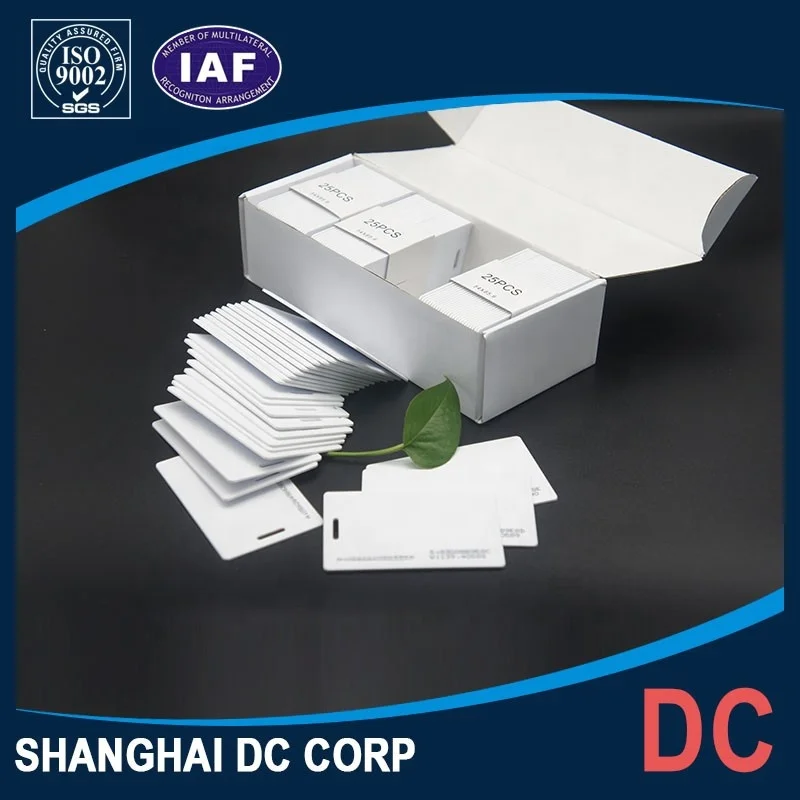 Printer Size CR80 125khz Student smart Id Card