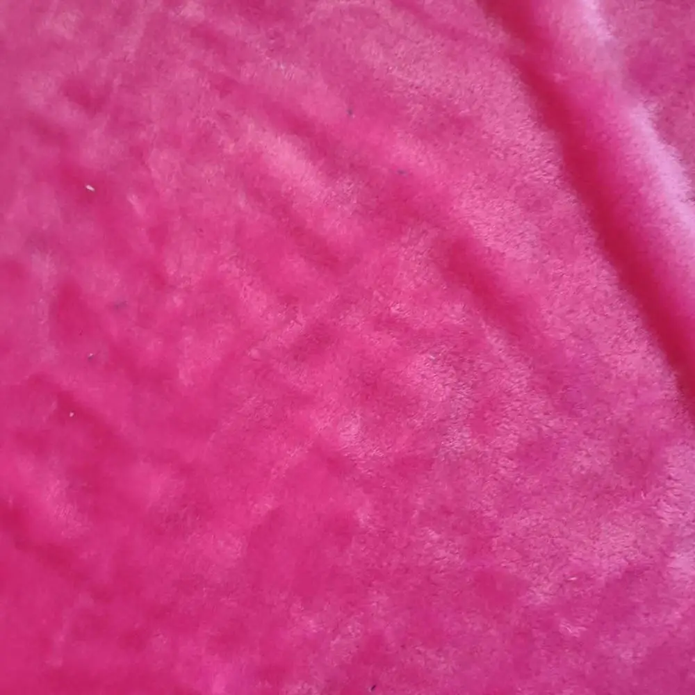 
Hot sale high quality silk feeling 100% polyester plain minky flannel fleece fabric for blanket ,sofa,toy ,electric blanket 