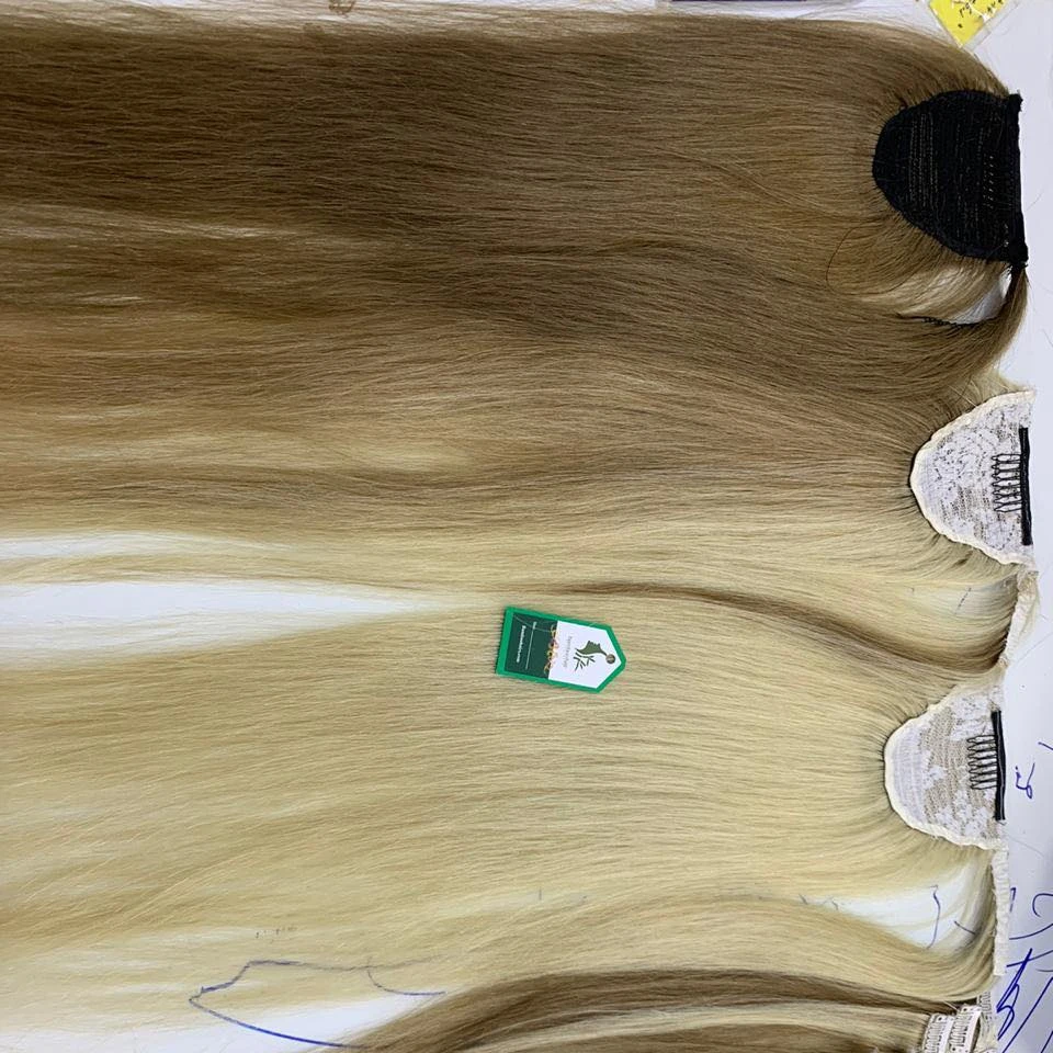 HOT SALE  Extension Ponytail Vietnam Silky Straight Hair Extension Vietnamese Hair High Quality Hair