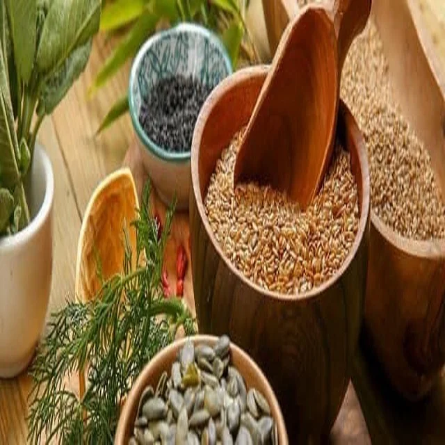 Millet And Flax Seeds