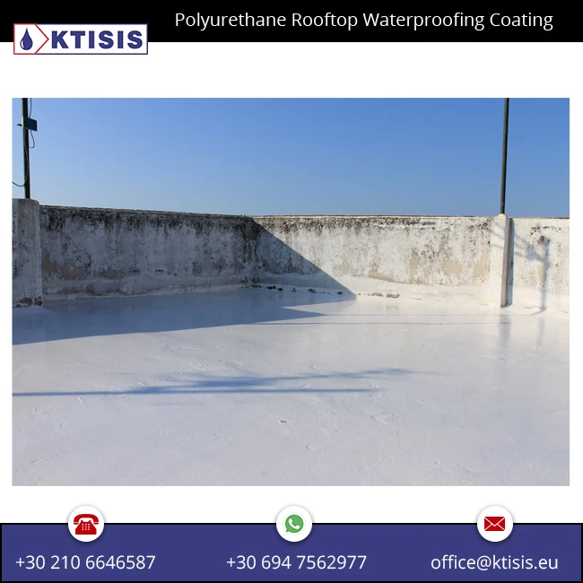 
Resistant to Ponding Water and Freezing Temperatures Polyurethane Waterproofing Coating for Roof 