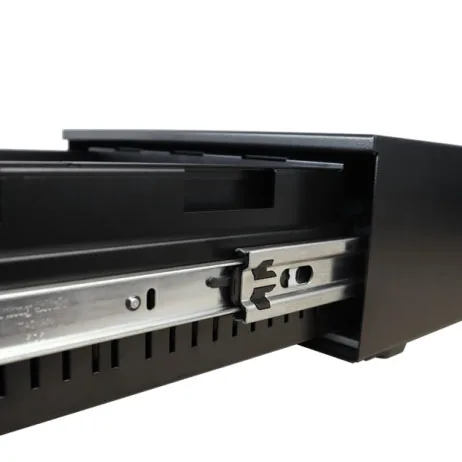Premium Quality end Slide Cash Drawer Detachable Aluminum Cash Tray and Separated Coin Cups with Screwless Bottom Cash Drawer