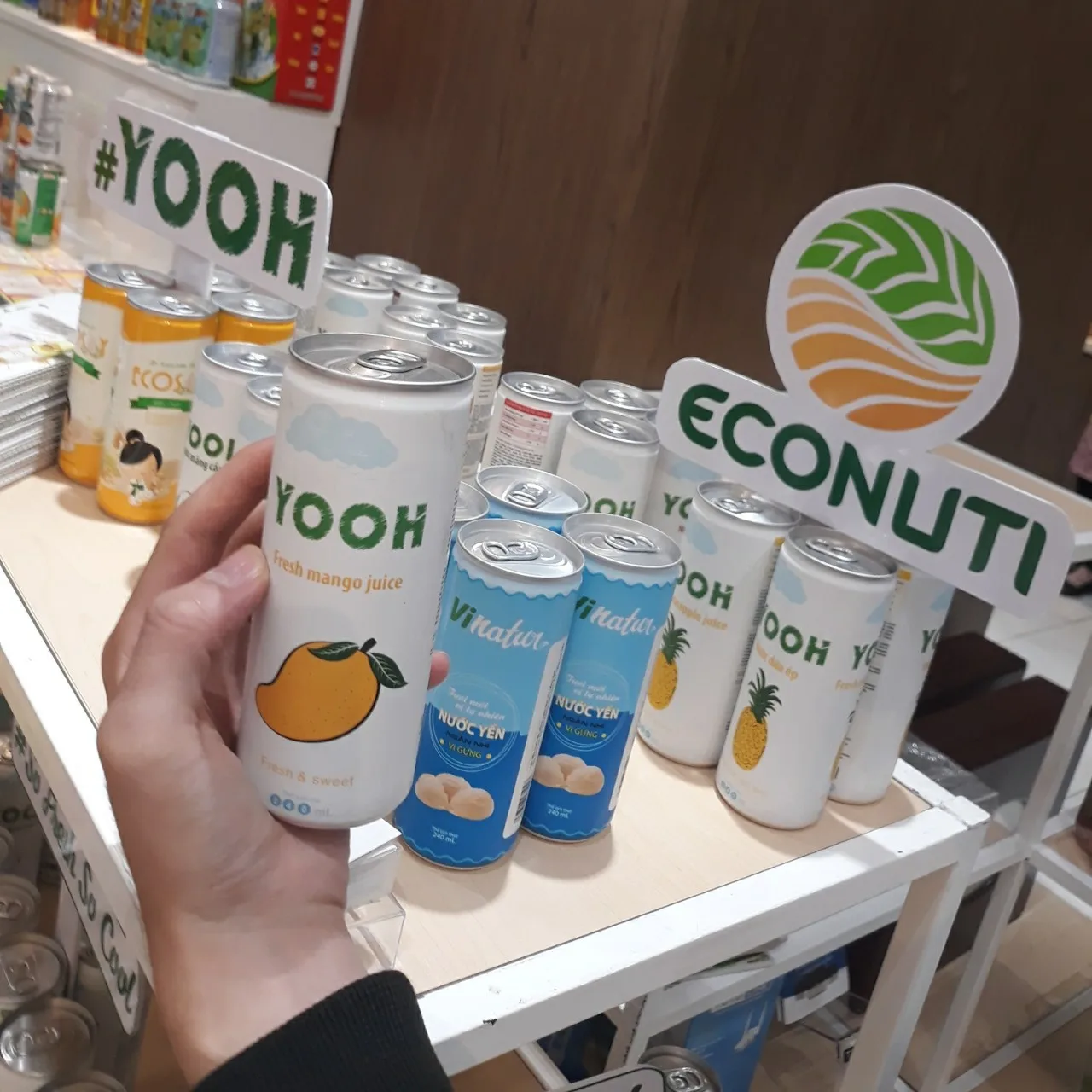  Полезно для здоровья Тропический Свежий сок манго Высокое качество 240 мл консервированные свежие тропические фрукты Вьетнам Премиум