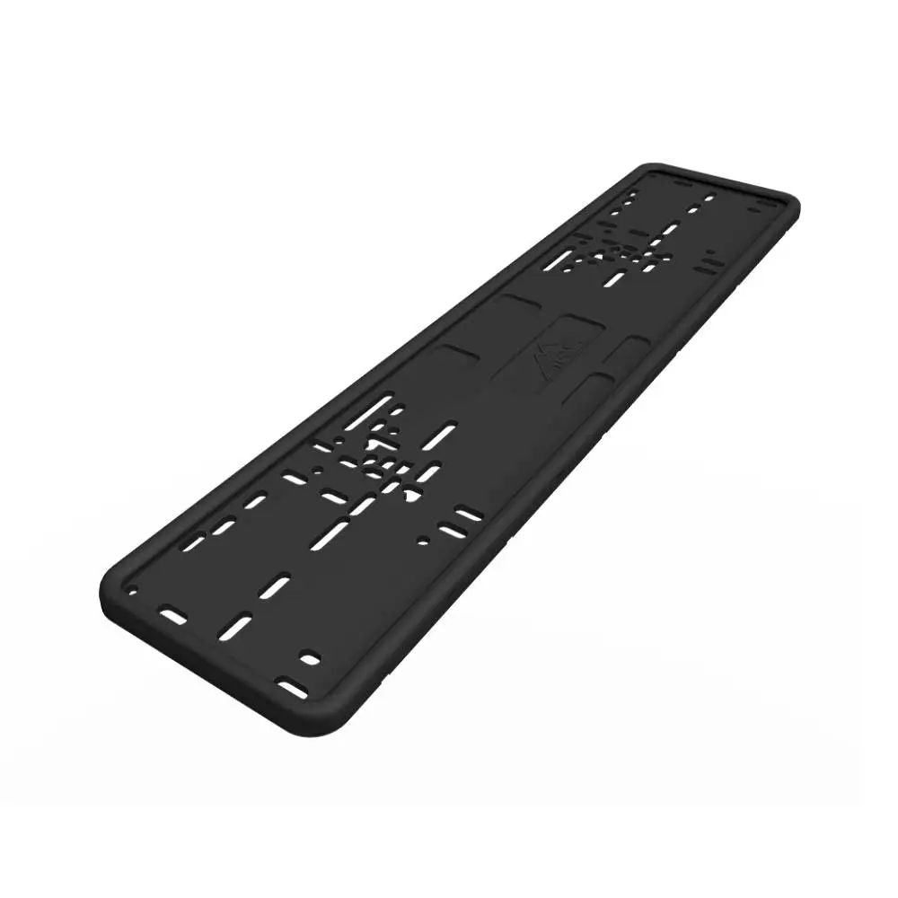 
Black Silicone/Plastic License Plate Frame, Rain-Proof, Anti-Rust and Anti-Rattle for Car Plate Frame 