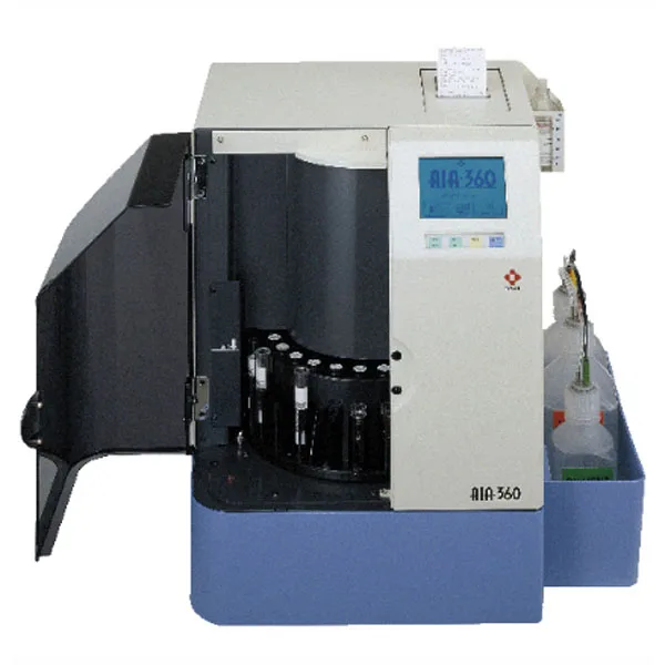 
Tosoh Bioscience AIA 360 ANALYZER automated Immunoassay System Analyzer and reagents 