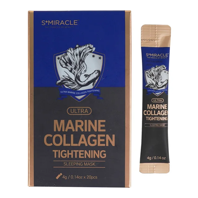 Korea skin care fish collagen overnight mask marine collagen tightening sleep mask
