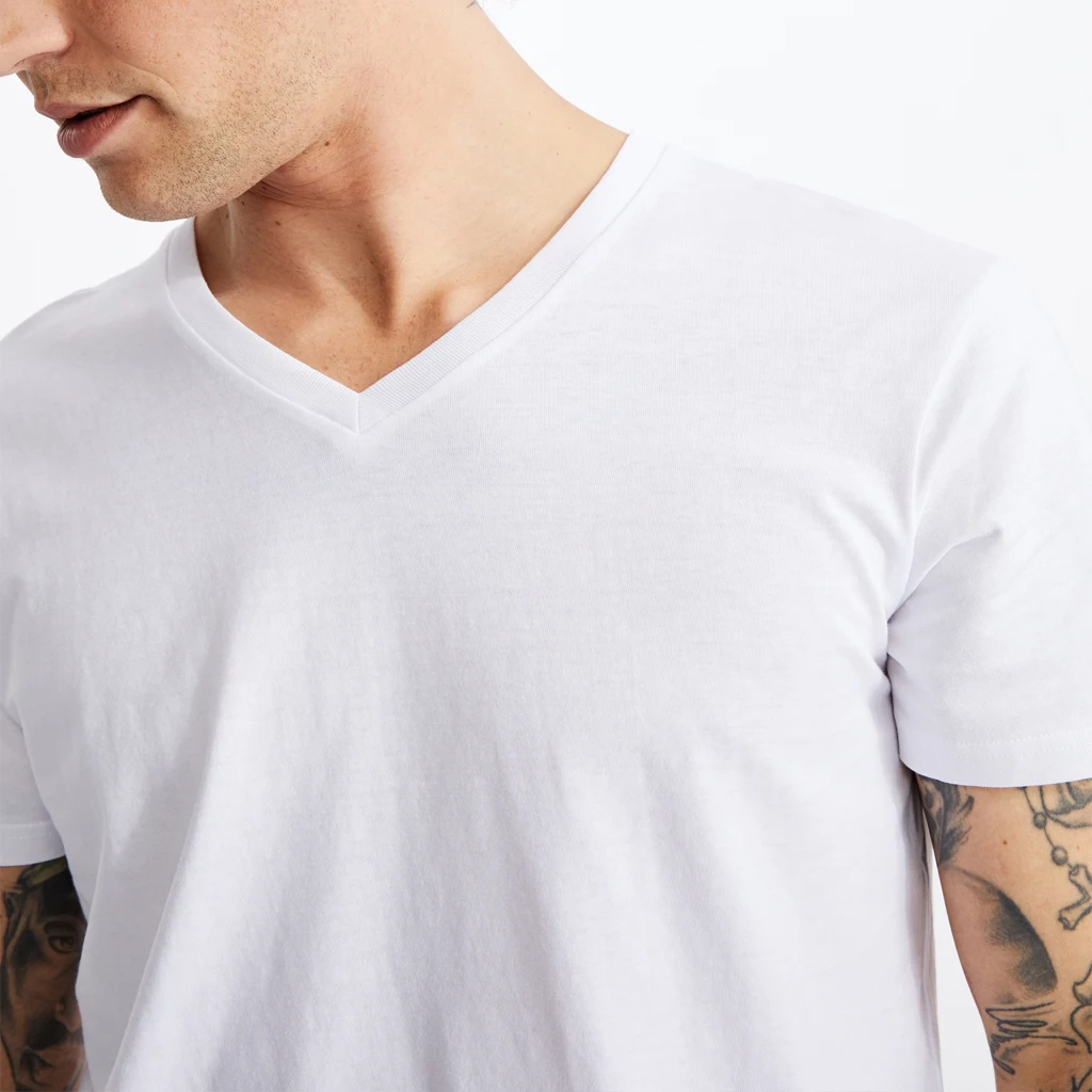 Зимняя коллекция на заказ Экологически чистая мягкая мужская футболка с коротким рукавом конопляная Органическая армейская зеленая от производителя ребристая