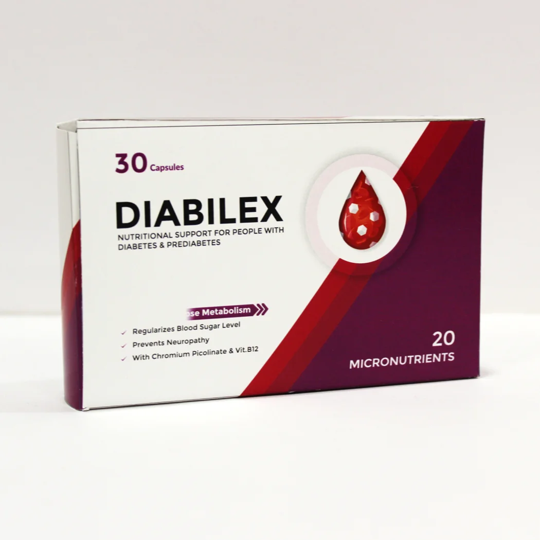 Диабетические капсулы с микроэлементами, витамином b12, витамином С и магнием