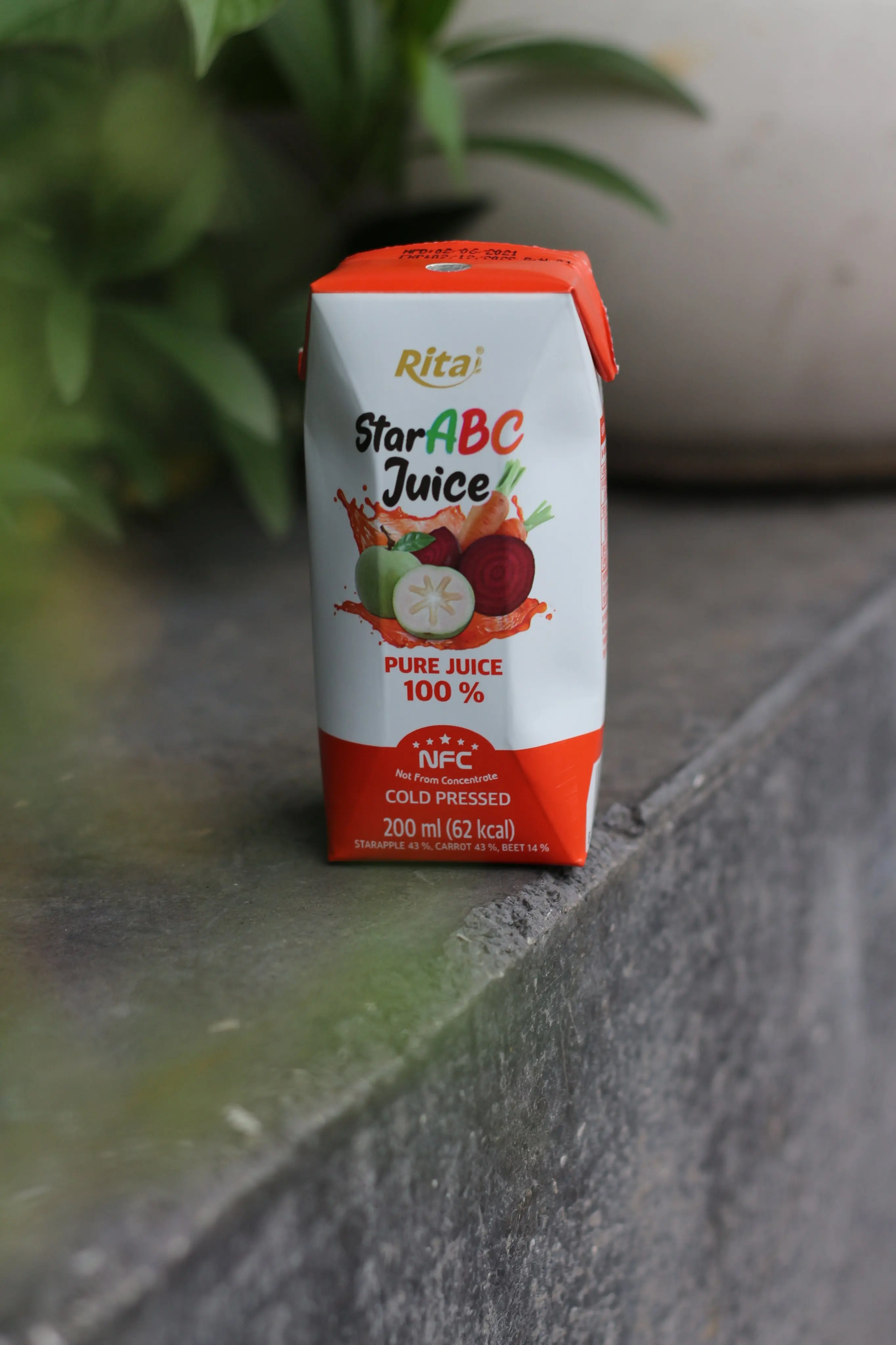  Асептический напиток Rita Star ABC 200 мл из Вьетнама