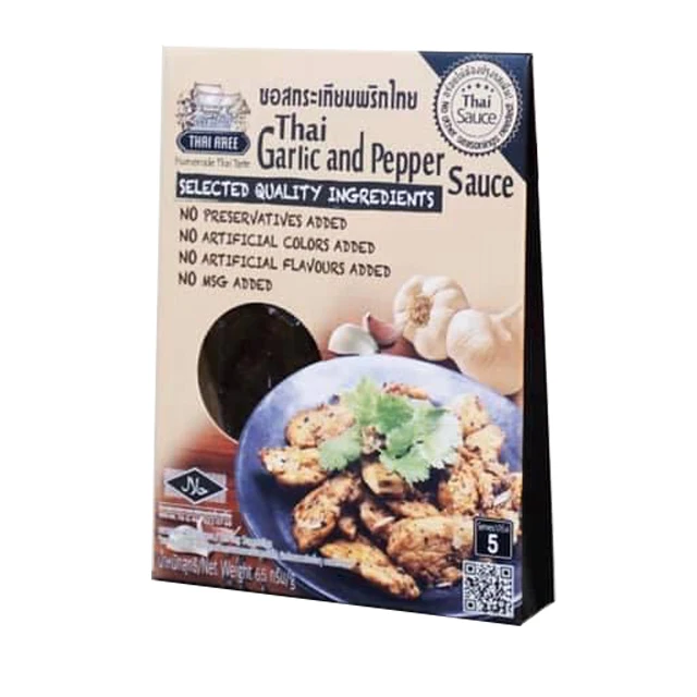 Professional Manufacturer Wholesale - Thai Garlic and Pepper Sauce for Stir Fry Delicious Dish with High Quality