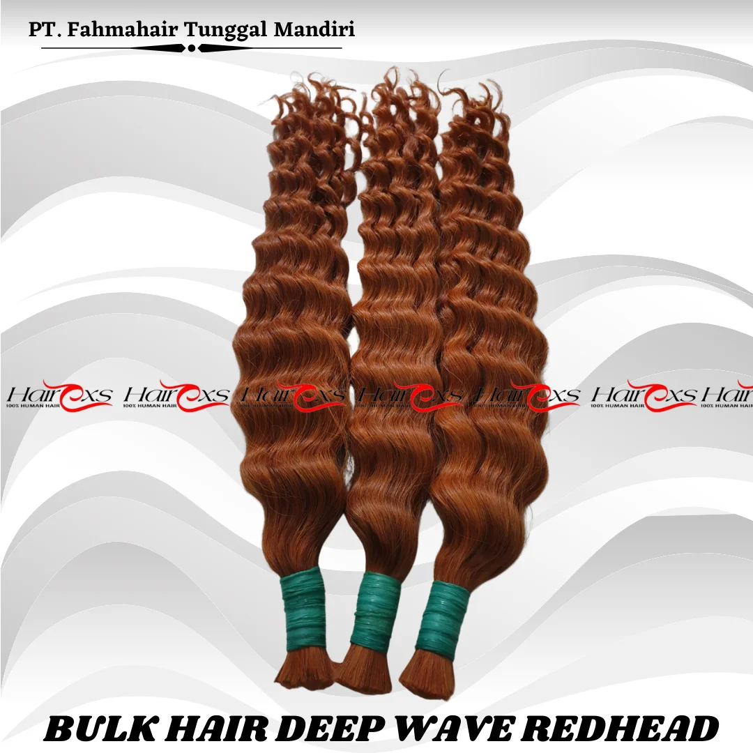 Оптовая продажа глубокие волнистые цветные индонезийские натуральные пучки волос модные волосы лучшее качество 1 шт. обработанные REMY с здоровым концом