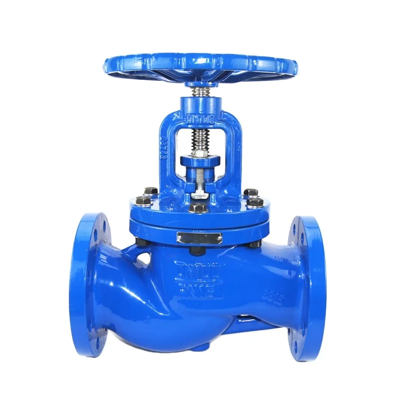 Authentic BS5152 Cast Iron Flange Rising Stem Type Globe Valve new