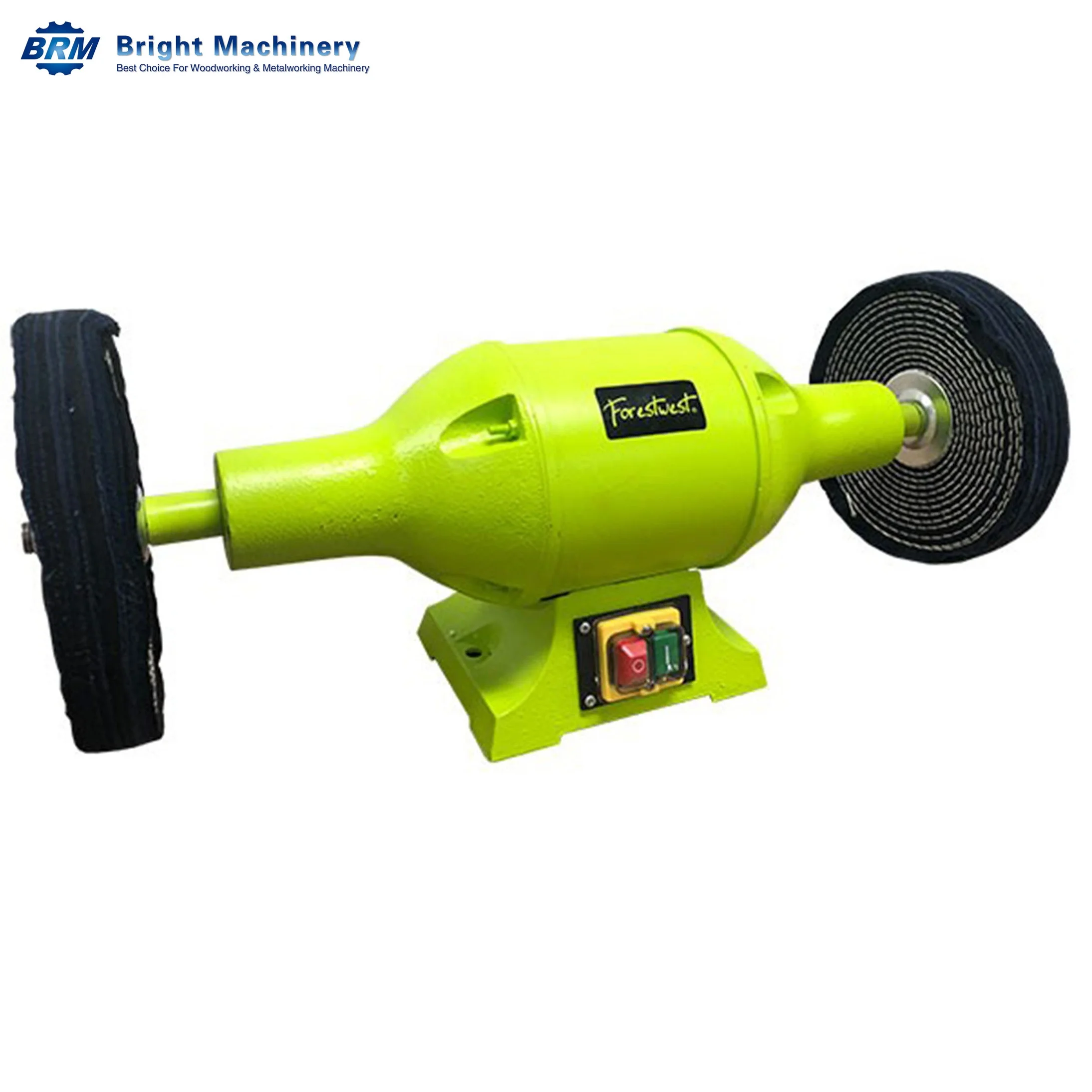 200mm Bench Polisher Bench Buffer Polishing Buffing Machine 750W Heavy Duty Industrial