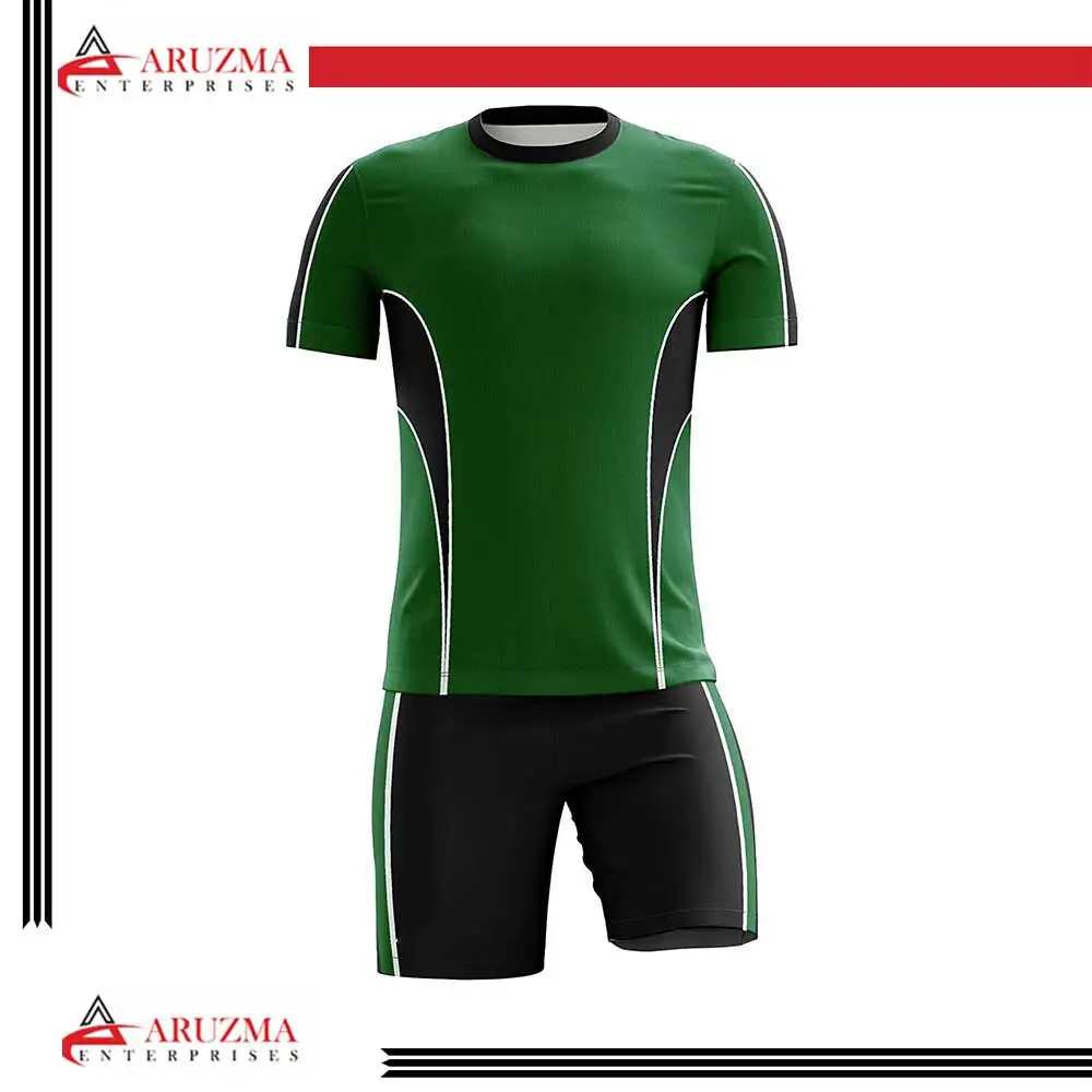 high quality soccer uniform for men 2022 soccer-uniform-designs national teams light blue color soccer wear team set
