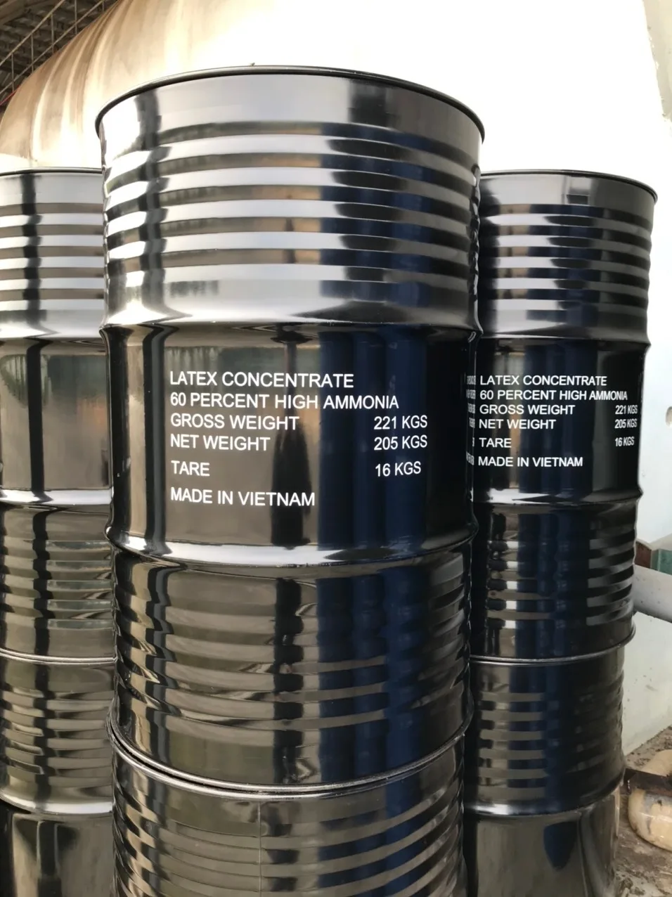 Natural rubber latex High Quality Natural Raw Rubber latex HA 60% DRC High Low Ammonia Homogenized Concentrated Latex