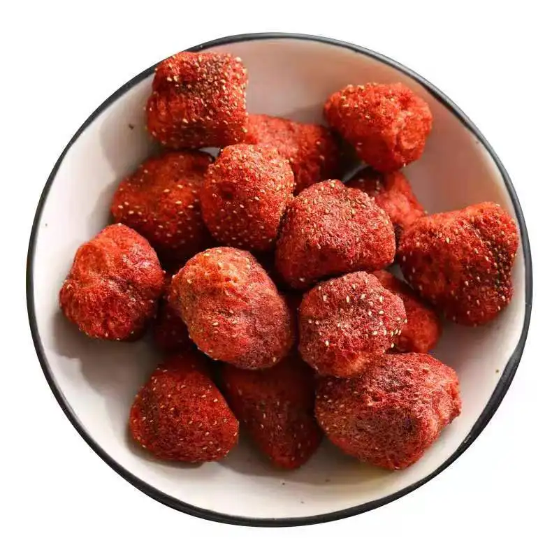 Free Samples Sliced Organic Freeze Dried Strawberry Freeze Dried Fruit Strawberry