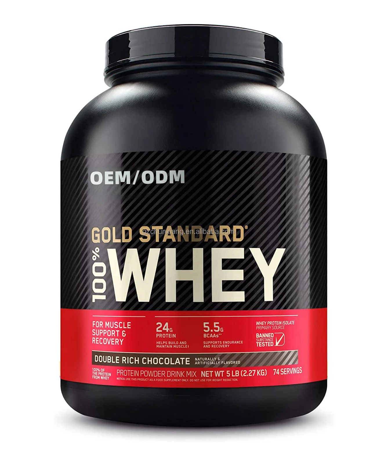 100% Wholesale price Custom Size Private Label Whey Protein Powder