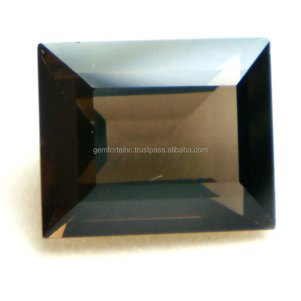 AAA Quality Round Smokey Quartz Cut Gemstones 6mm AAA Quality Indian Quality Gemstone Supplier Smoky Quartz Faceted Cut Gemstone